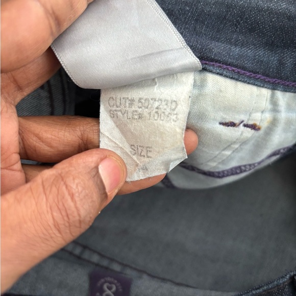 NYDJ HAYDEN STRAIGHT LEG JEANS IN BLUE DARK WASH *10063 Size 14 - Picture 8 of 8